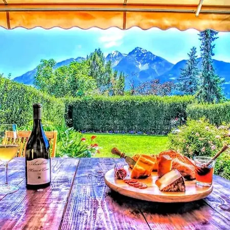 Panoramica - 200mq - - Giardino Privato - 0039-34893-66818 Villa Aosta