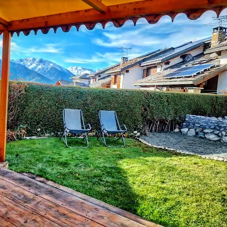 Panoramica - 200mq - - Giardino Privato - 0039-34893-66818 Villa Aosta